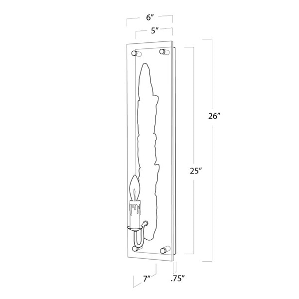 Olive Branch Sconce